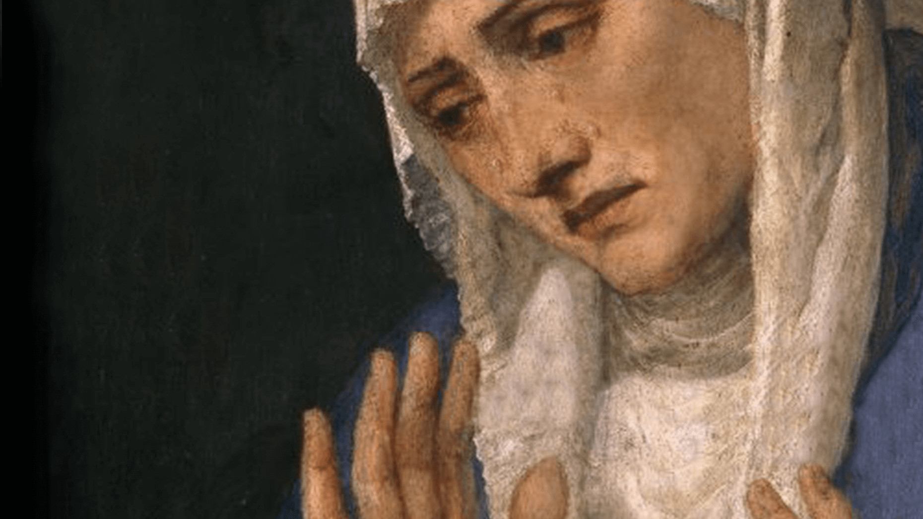 Historisches Gemälde von Mutter Maria