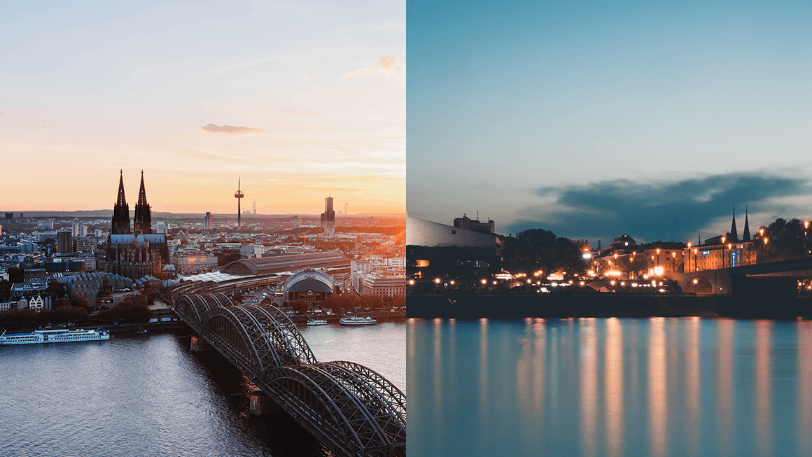 Ansichten von Köln und Bonn